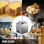VEVOR Hot Fudge Warmer with Pump Hot Fudge Dispenser 2.2 Qt Hot Cheese Dispenser