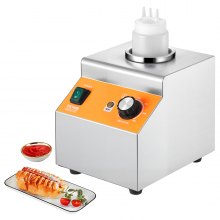Calentador de biberones eléctrico de 0,8 l con calentador de biberones comercial de chocolate caliente de 30-85 °C
