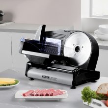 VEVOR Meat Slicer 180W 7.5" Electric Deli Food Slicer for Meat Bread Cheese