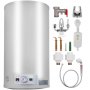 VEVOR 1 or 2KW Electric Water Heater 90L Tank Electric Hot Water Heater Boiler Cylinder Tank Storage Water Heater for Home Use,for Quick Hot Water Shower