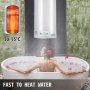 65L Electric Hot Water Heater Tank Fast Heating Tap W/ Shower Head & Faucet