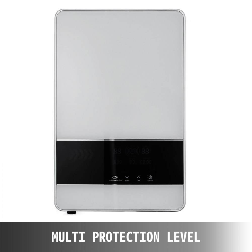 Instant Electric Hot Water Heater Boiler 24kw Tankless Water Heater Digital