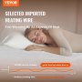 VEVOR Heated Mattress Pad 150 x 80 cm Electric Bed Warmer with Timer Auto Off