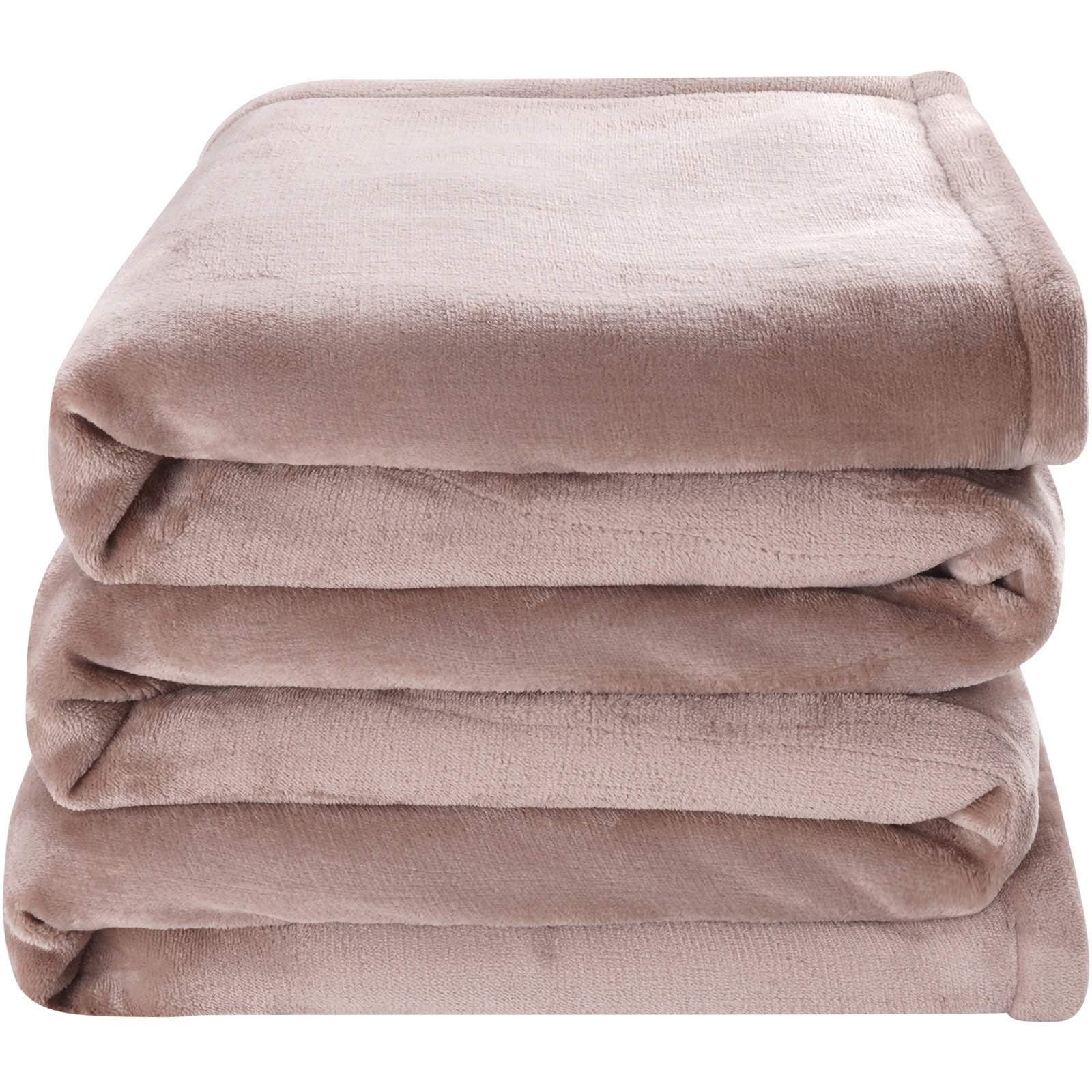 VEVOR Heated Blanket Electric Throw, 100" x 90" King Size, Soft Flannel Heating Blanket with 10 Hours Timer Auto-off & 5 Heating Levels, Dual Control, Machine Washable, ETL & FCC Certification (Beige)