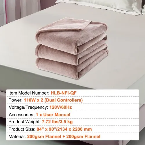 Couverture chauffante de luxe, chaude, portable, thermique, doux, sous-polaire
