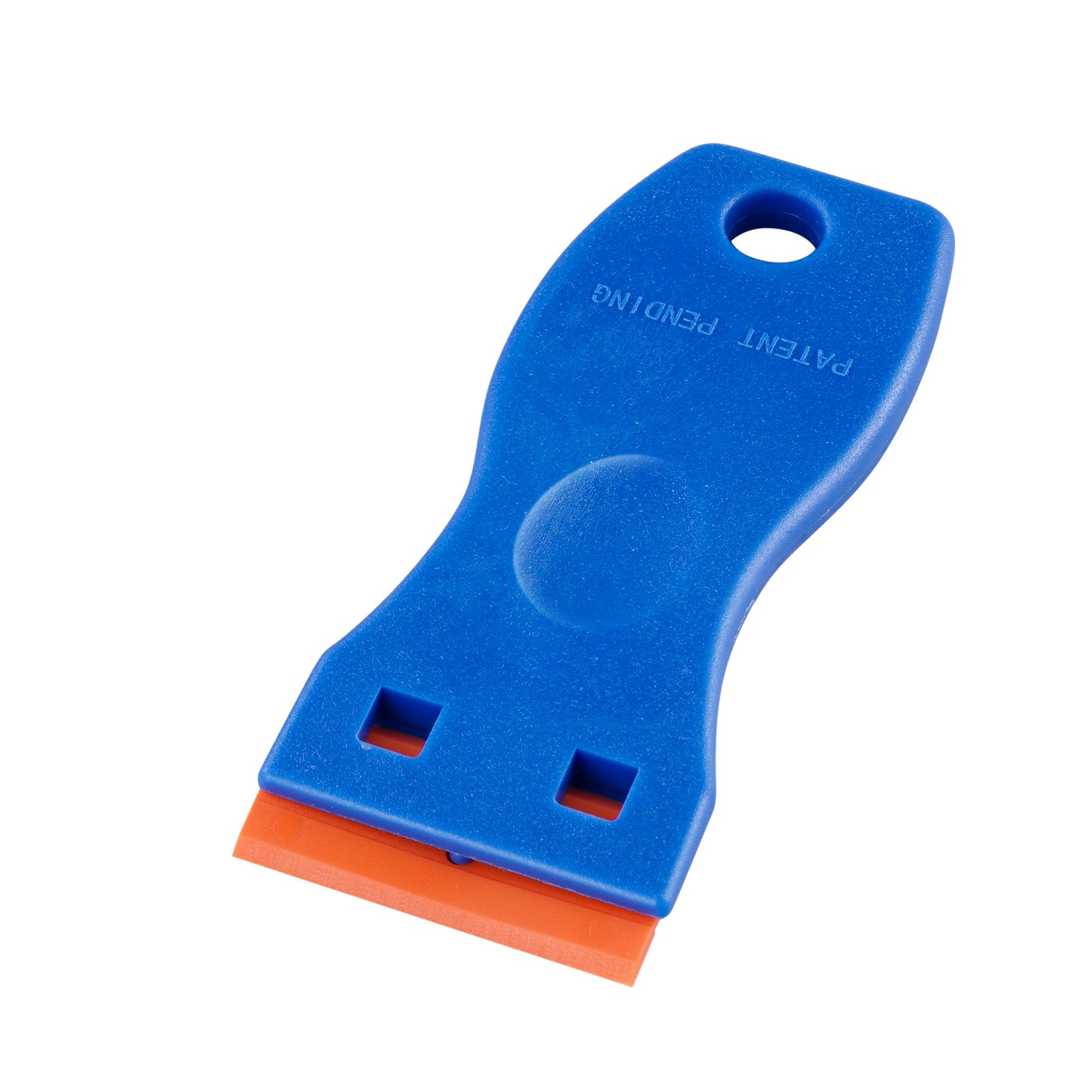 VEVOR Plastic Razor Blade Scraper, 2PCS Scraper Tool, 120PCS Plastic Blades, Cleaning Scraper Remover for Stickers, Decals, Adhesive, Labels, Paint from Glass, Car, Window, Caulk, No Scratches, Blue
