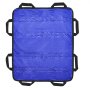 Almohadilla de posicionamiento para cama VEVOR con 8 asas reforzadas, 122 x 101 cm, para elevación, giro y reposicionamiento, lavable para pacientes mayores, pacientes postrados en cama, capacidad de 181 kg