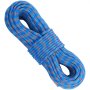 VEVOR 10.2mm Dynamic Climbing Rope, 70M(230ft) Outdoor Rock Climbing Rope 25KN Breaking Tension, Stretchable Fiber Rope with Steel Snap Hooks for Escape, Rappelling, Fire Rescue, Blue