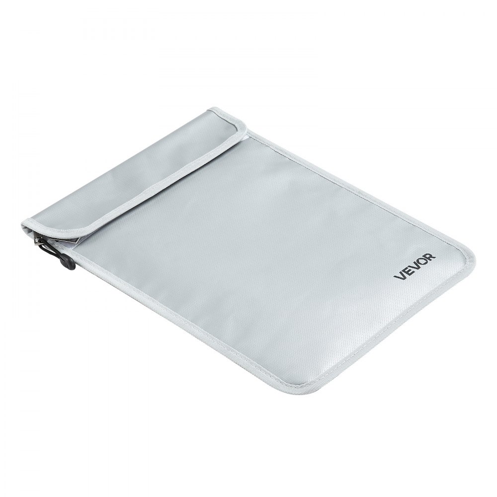 VEVOR Fireproof Document Bag, 2192 ℉ Heat Insulated Fireproof & Waterproof Bag with  Smooth Zipper, Portable File Storage Organizer Home Office Travel Use, for Passports, Important Documents, Files