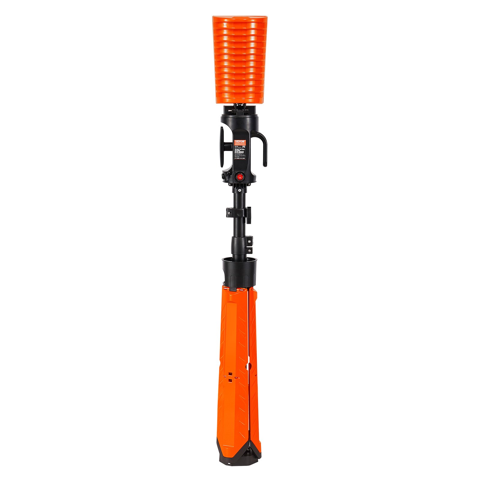 VEVOR Led Work Light 20000lm, Work lights with Stand Dual Head 200w, 27.6"-70" Height Adjustable, with Foldable Tripod Stand & Remote Control, Brightness & Temperature Adjustment