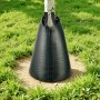 VEVOR 75.7 L Tree Watering Bags, 8 Pack 3-4 Hours Slow Release Gator Bags for Trees, Heavy Duty PE Tree Drip Irrigation Bag with Zipper, Durable & Reusable Deep Root Shrub Watering Bag