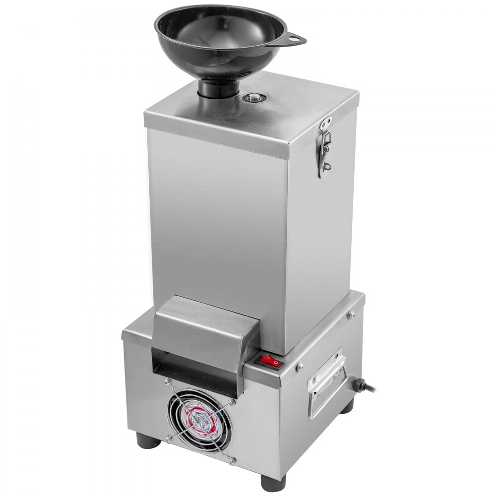 VEVOR 110V Commercial Garlic Peeling Machine 200W 25KG/H Electric Stainless Steel Automatic Powerful for Household and Commercial Use Restaurants Barbecue Shops Canteen Hotels