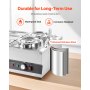 Commercial Soup Warmer Soup Station with Cover 2-Pot & 6-Pan Soup Kettle
