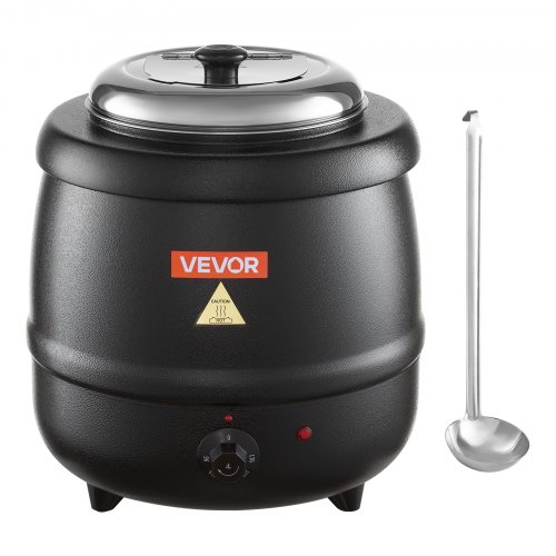 Commercial Soup Warmer Soup Station with 10Qt Pot Soup Kettle Warmer