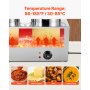 Commercial Soup Warmer Soup Station with 2*6.34Qt Pot Soup Kettle Warmer