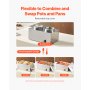 Commercial Soup Warmer Soup Station with 2*6.34Qt Pot Soup Kettle Warmer