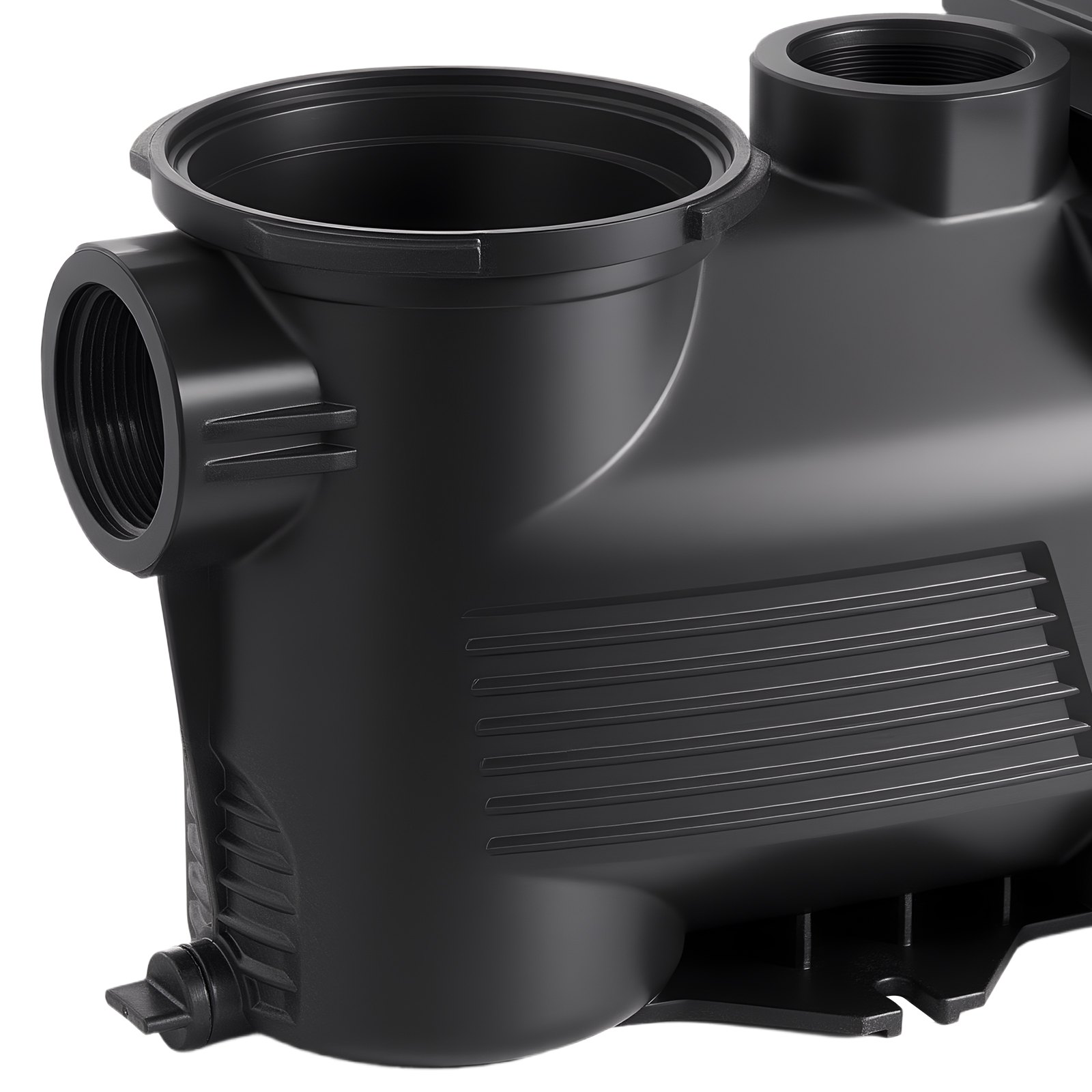 VEVOR Pool Pump, 400W, 11,100 L/H Max Flow Single Speed Swimming Pool Pump, AC 220-240V, 3450 RPM, 10 m Max Head, with 24-Hour Timer & Filter Basket, for Above-Ground & In-Ground Pools, Hot Tubs, Spas