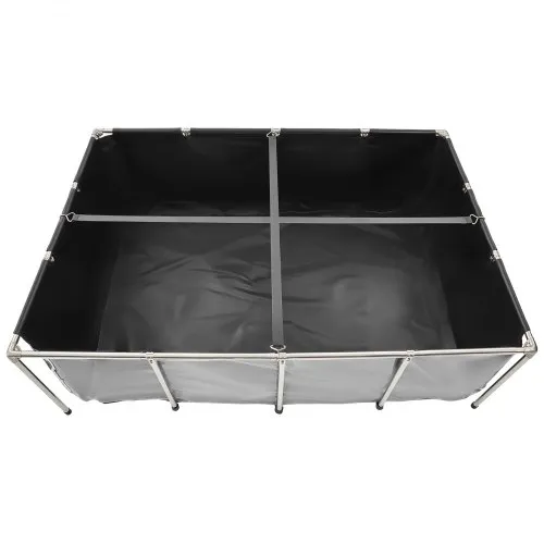 Pond Kit SVOPES Black Fish Pond PVC Koi Habitat