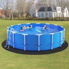 27ft Round Pool Liner Pad for Above Ground Pools Prevents Punctures Pool Mat