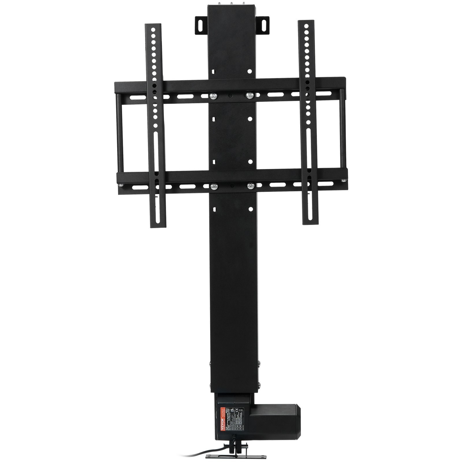 VEVOR Automated TV Elevator for Up to 50" Screens, 28" Stroke with Adjustable Height from 38" to 65", Remote Controlled, Supports up to 132 lbs