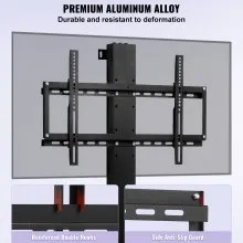 VEVOR Motorized TV Lift Stroke Length 31 Inches Motorized TV Mount Fit for Max.60 Inch TV Lift with Remote Control Height Adjustable 42-73 Inch,Load Capacity 132 Lbs