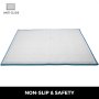 VEVOR Children Crawling Mat 6.5 x 5.9 Ft Memory Foam Area Rug Blue Non-Toxic Plush Foam Bedroom Mat 2CM Thickness Rug for Crawling Babies