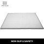Baby Play Mat Plush Crawl Rug Blanket Carpet Anti Skid 2x1.8M 2cm Thickness Grey