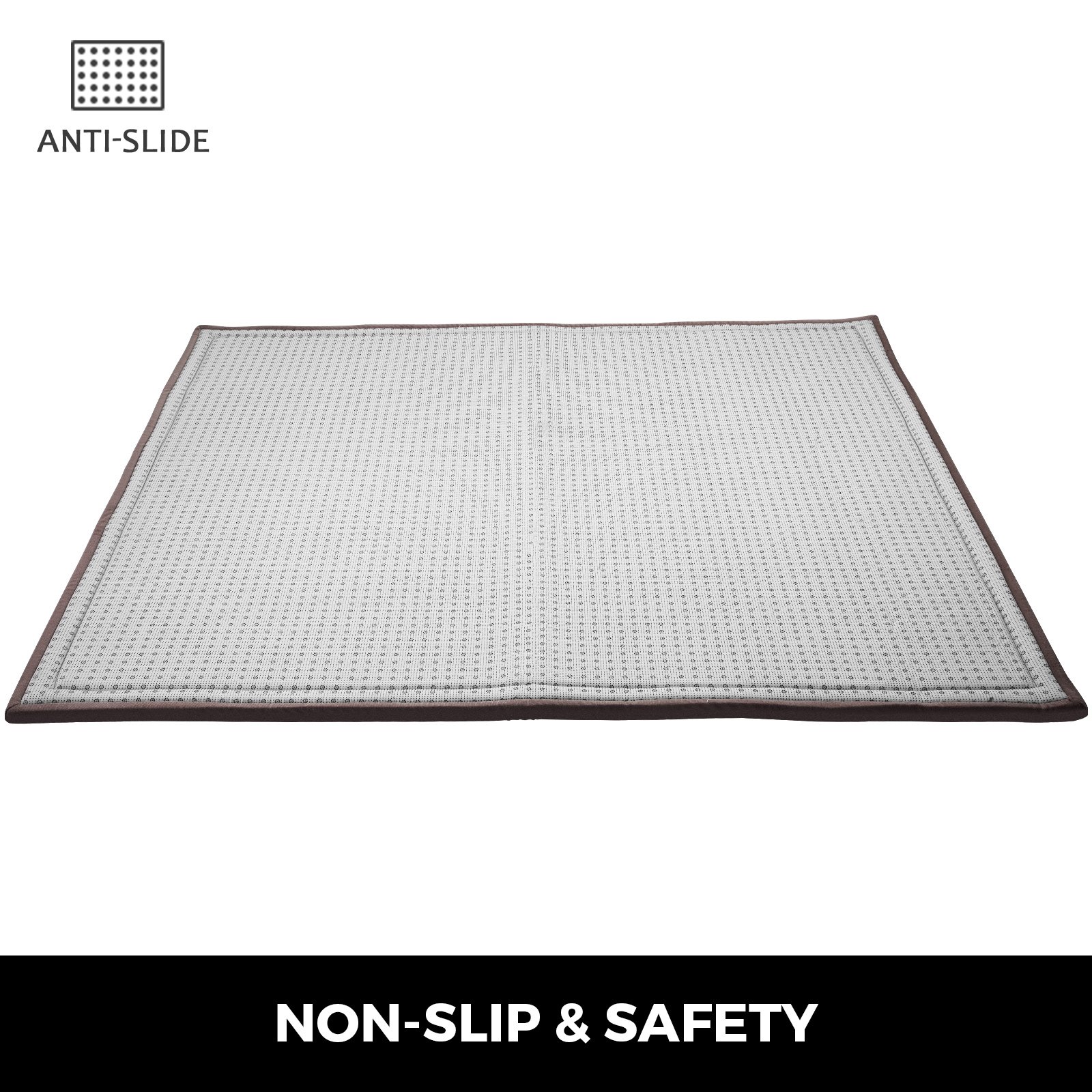 Baby Play Mat Plush Crawl Rugs Blanket Carpet Anti Skid 2x2.4M 2cm Thickness