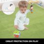 Baby Play Mat 6.5x7.8ft Plush Children Crawling Rugs Blanket Green Non-toxic