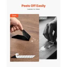 VEVOR Rug Gripper Carpet Stickers for Area Rugs 12 PCS Strong Adhesive Non-Slip
