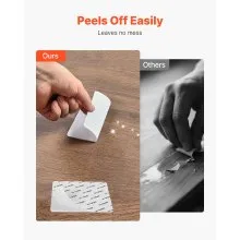 VEVOR Rug Gripper Carpet Stickers for Area Rugs 20 PCS Strong Adhesive Non-Slip