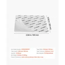 VEVOR Rug Gripper Carpet Stickers for Area Rugs 20 PCS Strong Adhesive Non-Slip