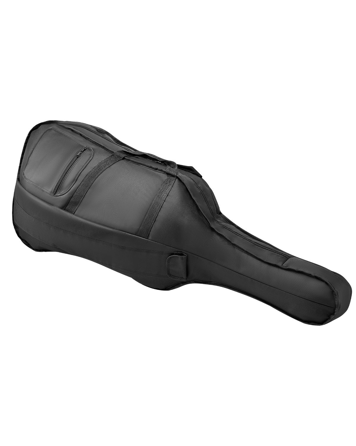 VEVOR 4/4 Full Size Cello Case, Nylon Waterproof, Lightweight Portable Travel Carrying Bag, with Reinforced Handle, Dual Shoulder Straps, Anti-Scratch, Professional Cello-Shape, for Cello, Black