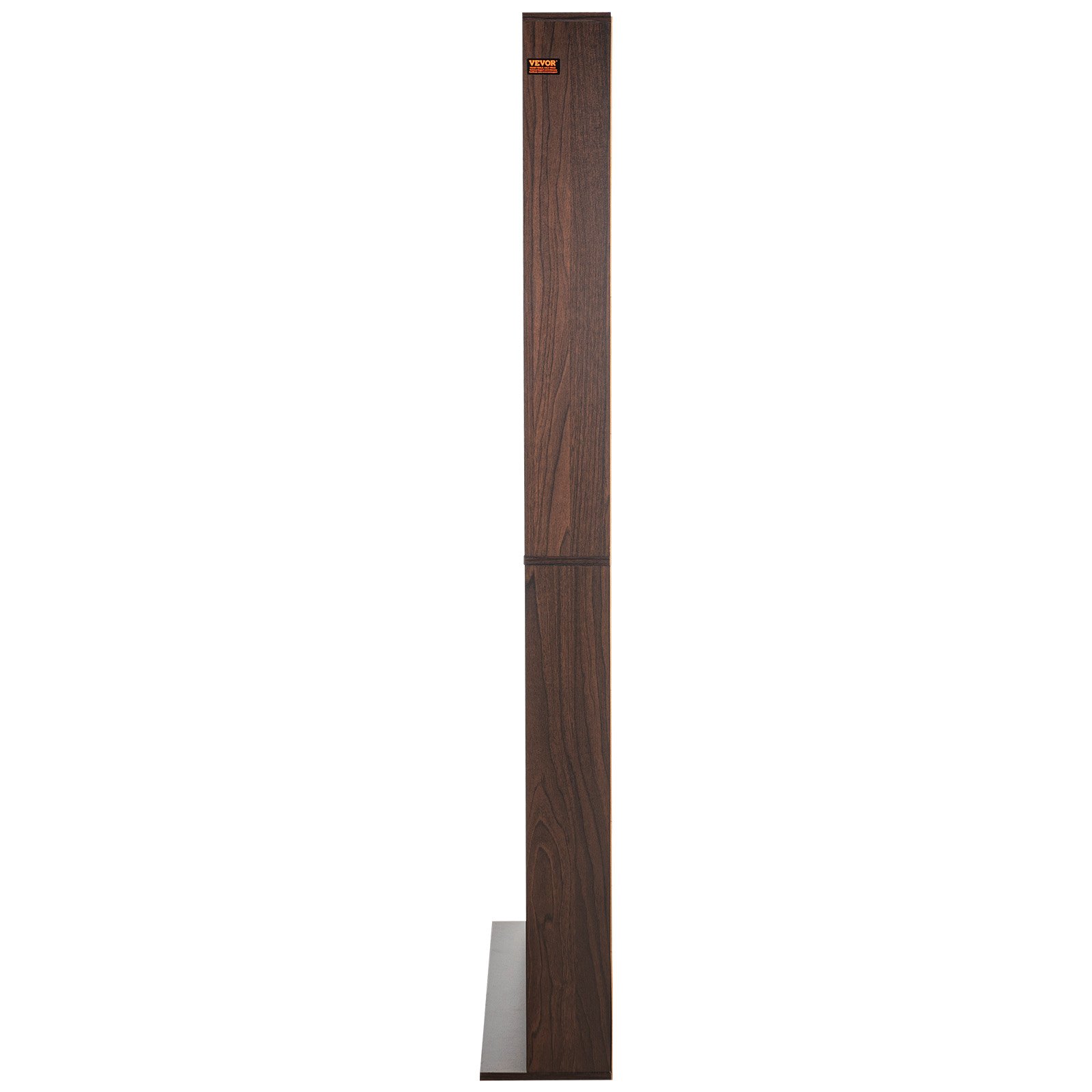 VEVOR Media Storage Cabinet, Adjustable DVD Cabinet, CD Storage Holds up to 1080 CDs, Protects & Organizes Music, Movie, Video Games or Memorabilia Collections-Espresso
