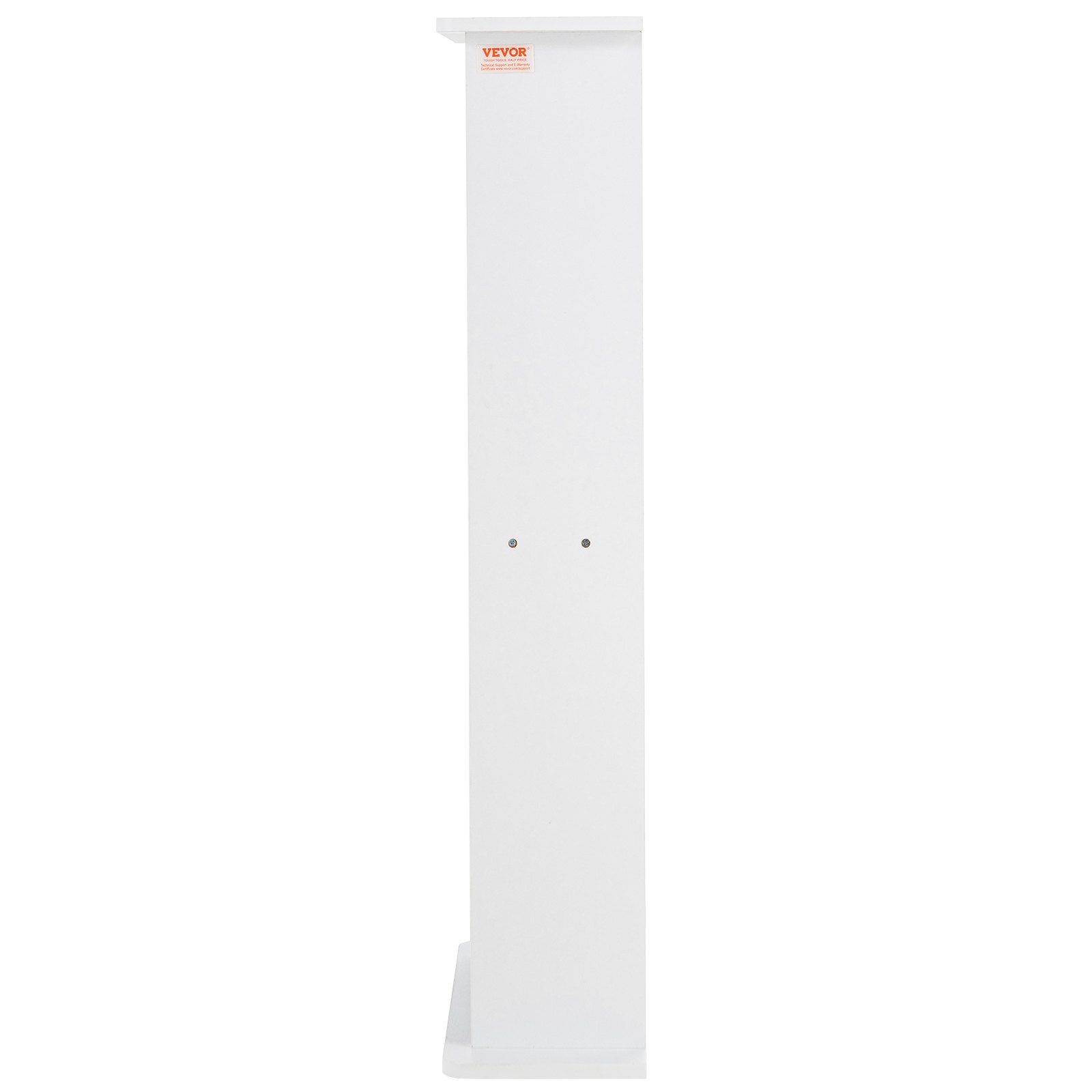 VEVOR Media Storage Cabinet, 5-layer DVD Shelf Holds up to 240 CDs, Adjustable CD Shelves, Protects & Organizes Music, Movie, Video Games or Memorabilia Collections, White