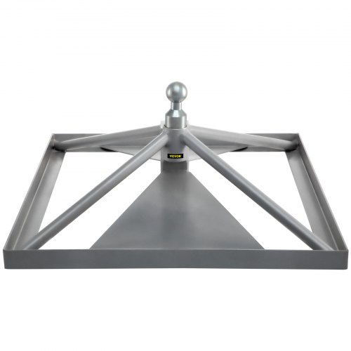 VEVOR 5th Wheel Hitch, Gooseneck Mount, Trailer Hitch Adapter, 12.6" Tall Aluminum Base, 22046 lbs GTWR, 4409 lbs Tongue Weight, Fit Most Trucks with Gooseneck Hitch Balls
