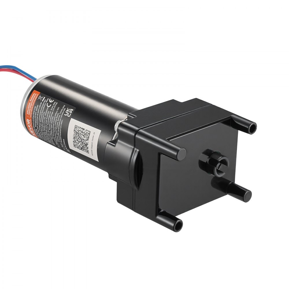 VEVOR RV 5th Wheel Landing Gear Motor, Replaces LG-142178, 2500 kg Capacity, 300W RV Fifth Wheel Power Landing Gear Motor Compatible with Lippert Venture, Atwood, Stromberg Carlson Systems, Black