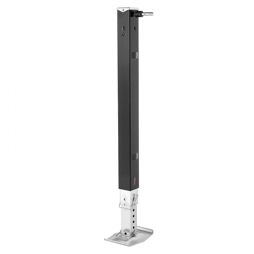 VEVOR RV Lead Fifth Wheel Landing Gear Leg 179013, 825 mm 5th Wheel Landing Gear Universal Replacement Compatible with Lippert Venture, Atwood, Stromberg Carlson Systems, with Pin and Base, Black