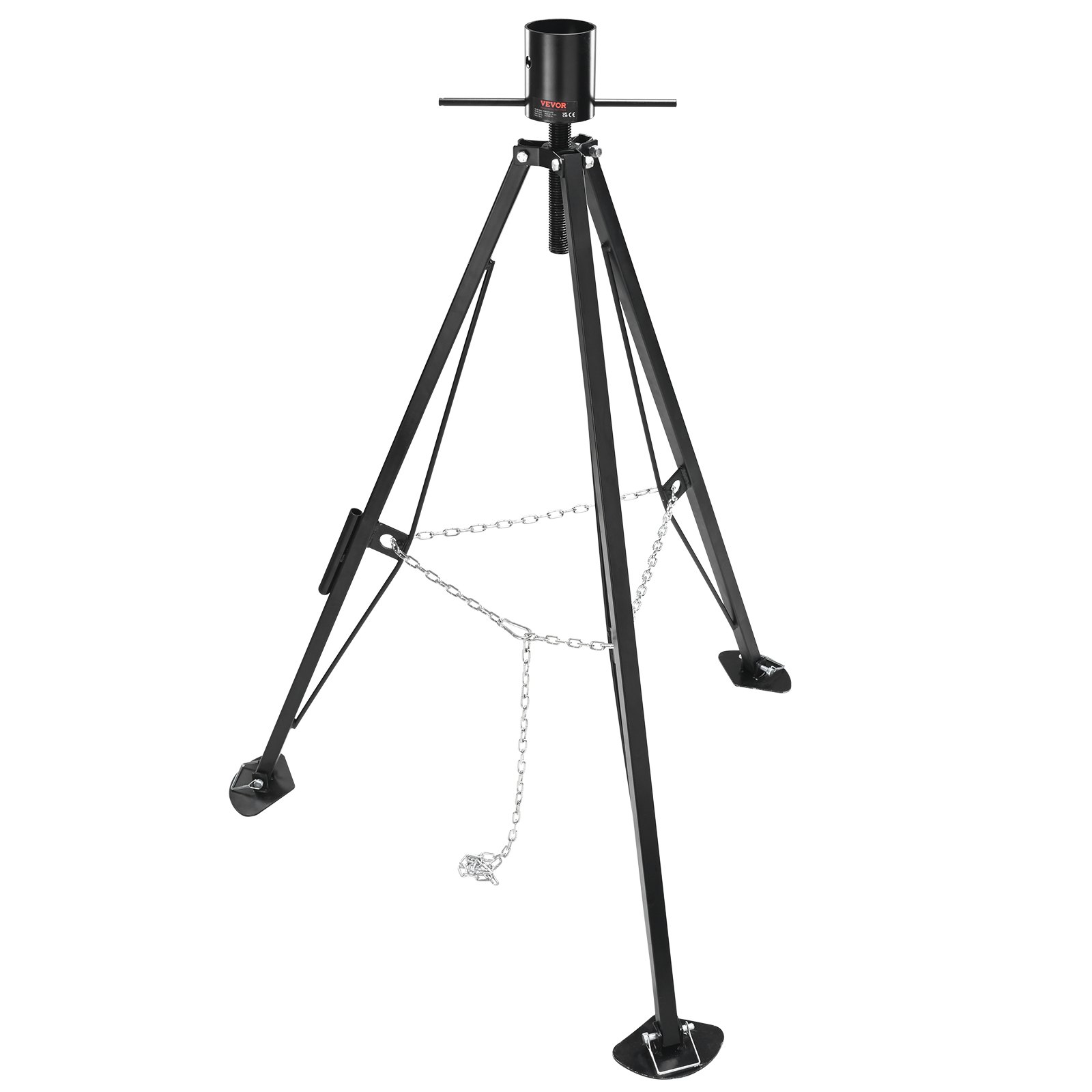 VEVOR 5. hjulstativstabilisator, 5000 LBS belastningskapacitet Stativ Femhjulsstabilisator, 35"-57" justerbar højde RV svanehalsstabilisator, stativstik til femtehjuls trailere, autocampere og campister