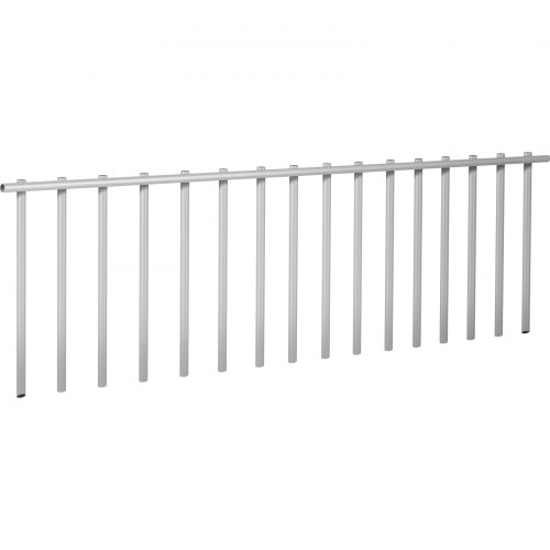 VEVOR 10 Pack Animal Barrier, 10"x32" Dog Fence Barrier, Q235 Iron No Digging Underground Fence Ground Stakes for Dogs Rabbits Small Animals, Barrier Under Fence for Garden Patio Yard Outdoor