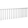 VEVOR 10 Pack Animal Barrier, 10"x32" Dog Fence Barrier, Q235 Iron No Digging Underground Fence Ground Stakes for Dogs Rabbits Small Animals, Barrier Under Fence for Garden Patio Yard Outdoor