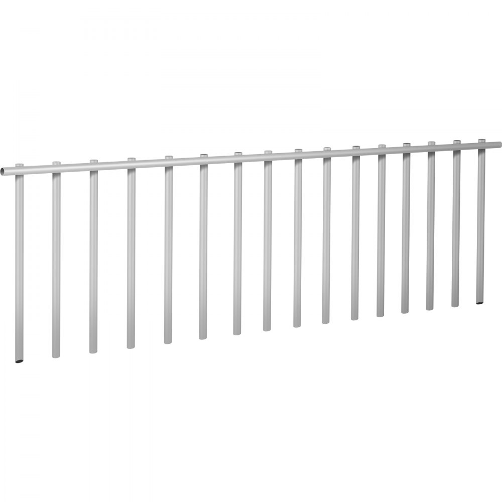 VEVOR 25 Pack Animal Barrier, 10"x32" Dog Fence Barrier, Q235 Iron No Digging Underground Fence Ground Stakes for Dogs Rabbits Small Animals, Barrier Under Fence for Garden Patio Yard Outdoor