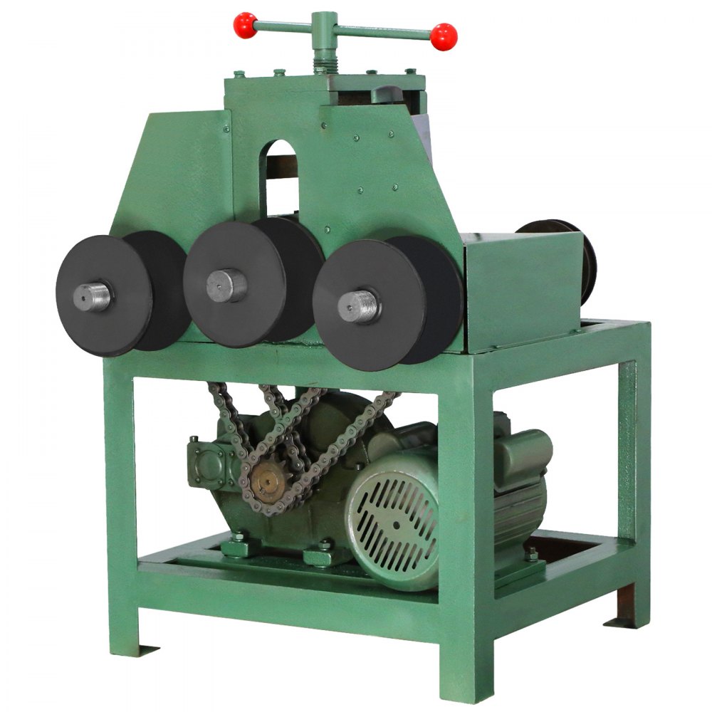 VEVOR Electric Pipe Tube Bender, 1500W Electric Tube Roller Bender Tool, Multi-function Pipe Bender Machine with 9 Round and 8 Square Die Set for Thin-wall Circular Square Tube Bending