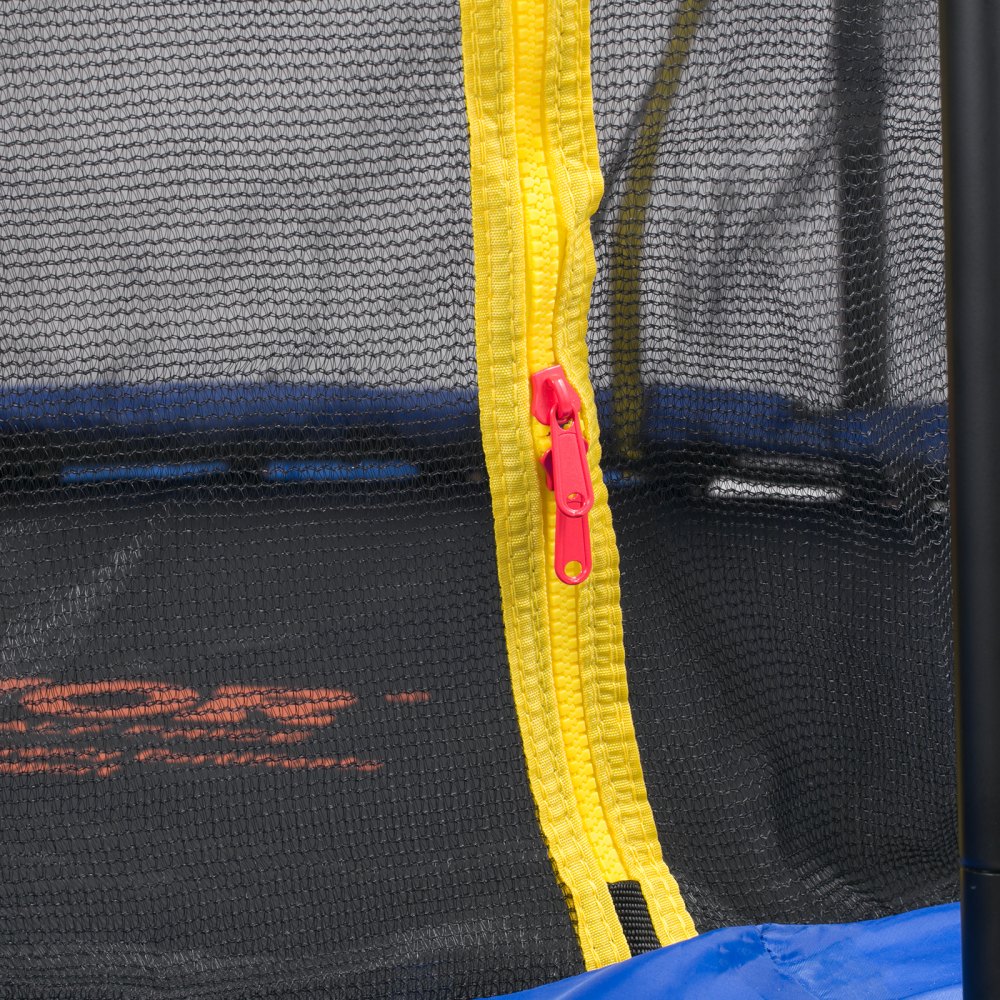 VEVOR 5FT Trampoline for Kids, 60" Indoor Outdoor Trampoline with Safety Enclosure Net, Basketball Hoop and Ocean Balls, Mini Toddler Recreational Trampoline Birthday Gifts for 3+ Years Kids