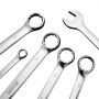 VEVOR Combination Wrench Set, 25-Piece Open End Wrench Set with Roll-up Pouch, Carbon Steel Wrench Set  Metric 6 mm to 32 mm, Ideal for General Household, Garage, Workshop, Auto Repairs, Emergency