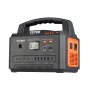 VEVOR portable power station rc1000 with lcd screen, multiple ports, and ac outlets.