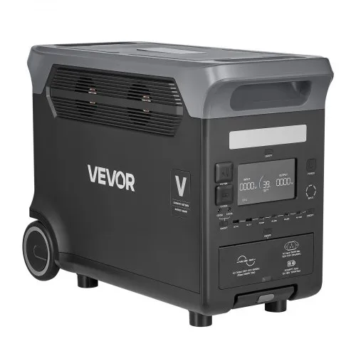 VEVOR Portable Power Station, 3000W Solar Generator Power Station, 3072Wh  LiFePO4 Battery Backup with 15 Output Ports for for Home Emergency, Outdoor  Camping, RV Travel (Solar Panel NOT Included) | VEVOR US
