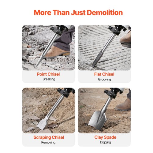 Lammutushaamer 2800 W, 45 J, 4 meislit — pilt 3