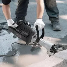 VEVOR Demolition Jack Hammer Electric Concrete Breaker 2800 W 1200 BPM 2 Chisels