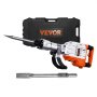 VEVOR Demolition Jack Hammer Concrete Breaker 3500W Electric Hammer 2 Chisel Bits